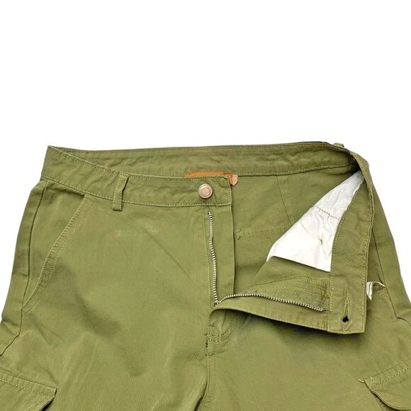 beige botany Avocado 100% Cotton Cargo Utility Pants‎ - Picture 5 of 8